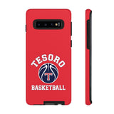 iPhone/Samsung Tough Cases - Tesoro Basketball on Red