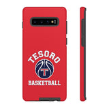 iPhone/Samsung Tough Cases - Tesoro Basketball on Red