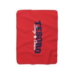 Sherpa Fleece Blanket (Red) - Tesoro Song Dance