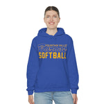 Gildan Unisex Heavy Blend™ Hooded Sweatshirt 18500 - FV Barons Softball