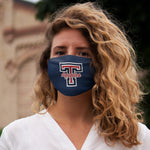 Snug-Fit Polyester Face Mask - Aquatics on Blue