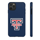 iPhone/Samsung Tough Cases - Aquatics on Blue