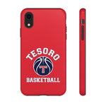 iPhone/Samsung Tough Cases - Tesoro Basketball on Red