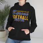 Gildan Unisex Heavy Blend™ Hooded Sweatshirt 18500 - FV Barons Softball Mom