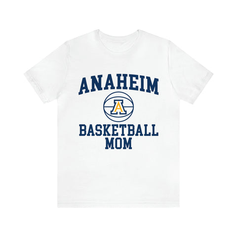 Bella+Canvas Unisex Jersey Short-Sleeve Tee 3001 - Anaheim A Basketball Mom