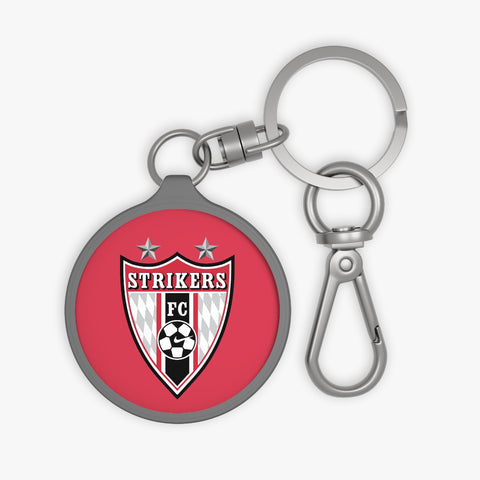 Keychain - Shield on Red