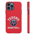 iPhone/Samsung Tough Cases - Tesoro Basketball on Red