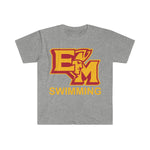 Gildan Unisex Softstyle T-Shirt 64000 - EM Swimming