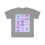 Gildan Unisex Softstyle T-Shirt 64000 - Circle Pattern MLP