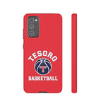 iPhone/Samsung Tough Cases - Tesoro Basketball on Red