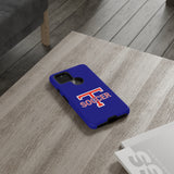 iPhone/Samsung Tough Cases - Big T Soccer on Blue