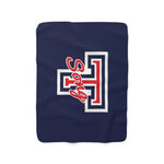 Sherpa Fleece Blanket (Navy) - T Song