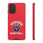 iPhone/Samsung Tough Cases - Tesoro Basketball on Red