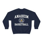 Gildan Unisex Heavy Blend™ Crewneck Sweatshirt 18000 - Anaheim A Basketball