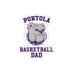 Die-Cut Stickers - Bulldogs Basketball Dad