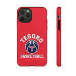 iPhone/Samsung Tough Cases - Tesoro Basketball on Red