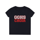 Gildan Ladies' V-Neck T-Shirt 5V00L - GGHs Choir