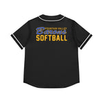Women's Baseball Jersey - FV Barons Softball (Black)
