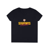Gildan Ladies' V-Neck T-Shirt 5V00L - OV Seahawks Softball