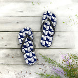 Flip Flops (Navy, Pattern) - Falcon Choirs