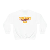 Gildan Unisex Heavy Blend™ Crewneck Sweatshirt 18000 - Seahawks Softball Dad