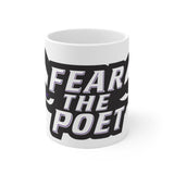 Ceramic Mug - Fear the Poet on White