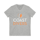 Bella+Canvas Unisex Jersey Short Sleeve V-Neck Tee 3005 - Coast Divers