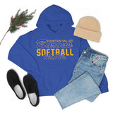Gildan Unisex Heavy Blend™ Hooded Sweatshirt 18500 - FV Barons Softball Mom