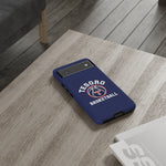 iPhone/Samsung Tough Cases - Tesoro Basketball on Blue