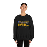 Gildan Unisex Heavy Blend™ Crewneck Sweatshirt 18000 - FV Barons Softball
