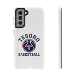 Mobile Phone Tough Cases - Tesoro Basketball on White
