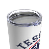 Tumbler 20oz - Tesoro Basketball on White