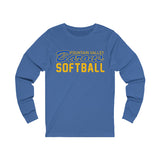 Bella+Canvas Unisex Jersey Long Sleeve Tee 3501 - FV Barons Softball