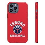 iPhone/Samsung Tough Cases - Tesoro Basketball on Red