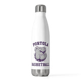 20oz Insulated Bottle - Bulldogs Basketball