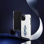Mobile Phone Tough Cases - AKPsi on White