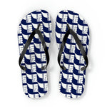 Flip Flops (Navy, Pattern) - Falcon Choirs