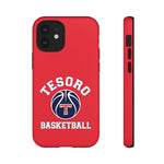 iPhone/Samsung Tough Cases - Tesoro Basketball on Red