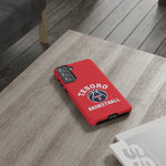 iPhone/Samsung Tough Cases - Tesoro Basketball on Red