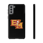 iPhone/Samsung Tough Cases (Black) - EM