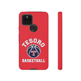 iPhone/Samsung Tough Cases - Tesoro Basketball on Red