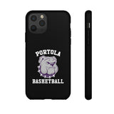 Mobile Phone Tough Cases (Black) - Bulldogs Basketball