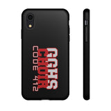 Tough Mobile Phone Cases (Black) - GGHS Choir Code 412