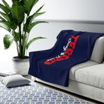 Sherpa Fleece Blanket (Navy) - Tesoro Song Dance