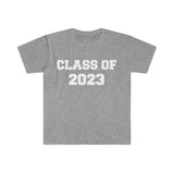 Gildan Unisex Softstyle T-Shirt 64000 - Class of 2023