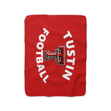 Sherpa Fleece Blanket - Double T Football