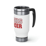 Stainless Steel Travel Mug with Handle, 14oz - GGHS Choir