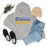 Gildan Unisex Heavy Blend™ Hooded Sweatshirt 18500 - FV Barons Softball