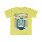 Gildan Unisex Softstyle T-Shirt 64000 - Green Sun