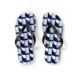 Flip Flops (Navy, Pattern) - Falcon Choirs